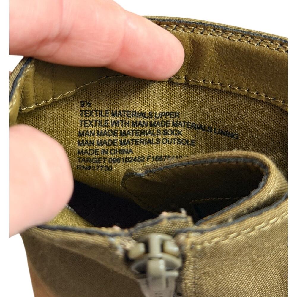 Universal Thread Platform Boots Combat Chunky Ank… - image 3